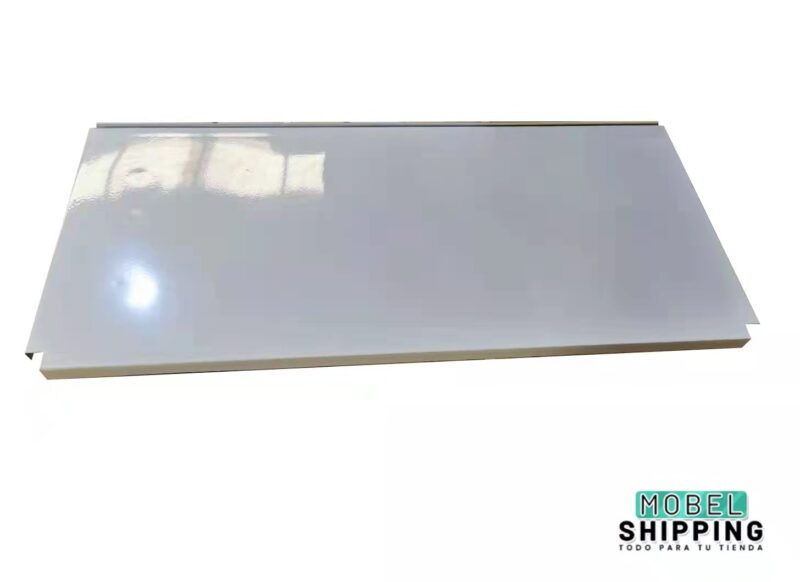 Chapa para estantería con malla